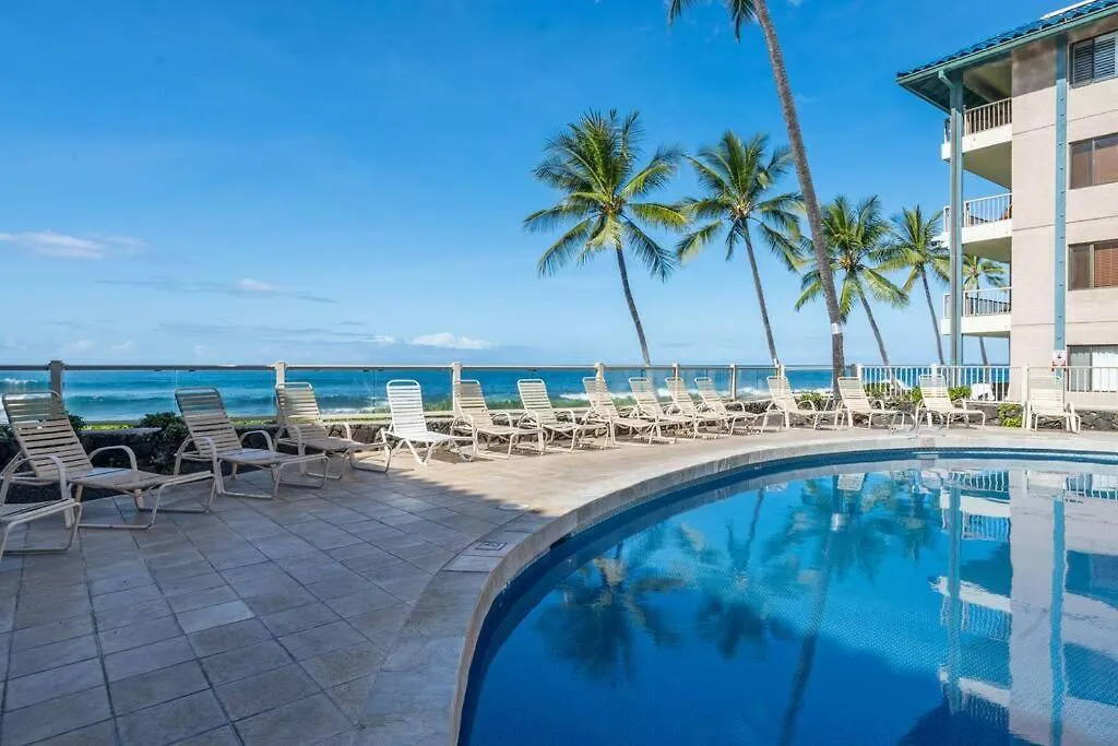 Step Into The Ocean From Your Lanai @ Kona Reef D-8 Kailua-Kona